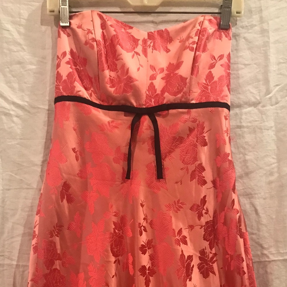 Banana Republic silk strapless GORGEOUS pink dress